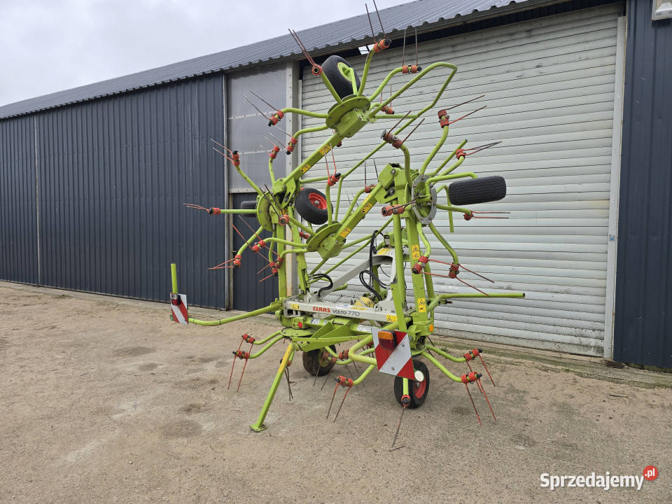 Przetrząsacz siana CLAAS VOLTO 770 2011 r 770 m Claas Baliki