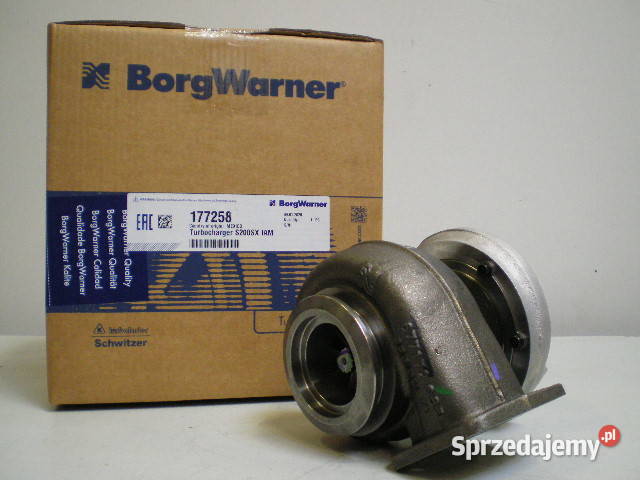 Nowa turbosprężarka SCHWITZER 177258 172433