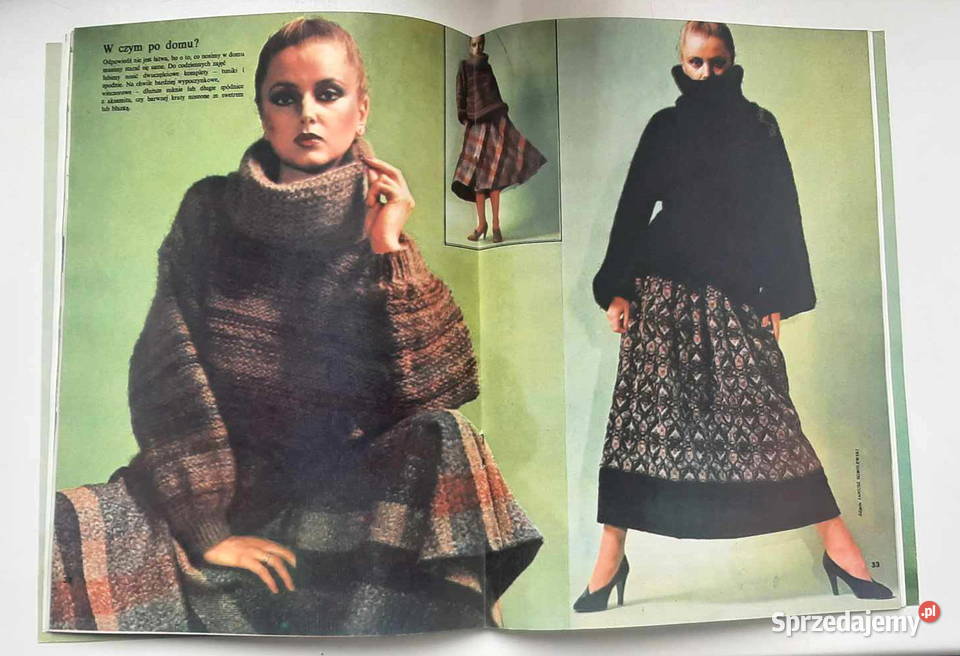 moda PRLu Moda wiosna 81 czasopismo z wykrojami łódzkie Łódź sprzedam