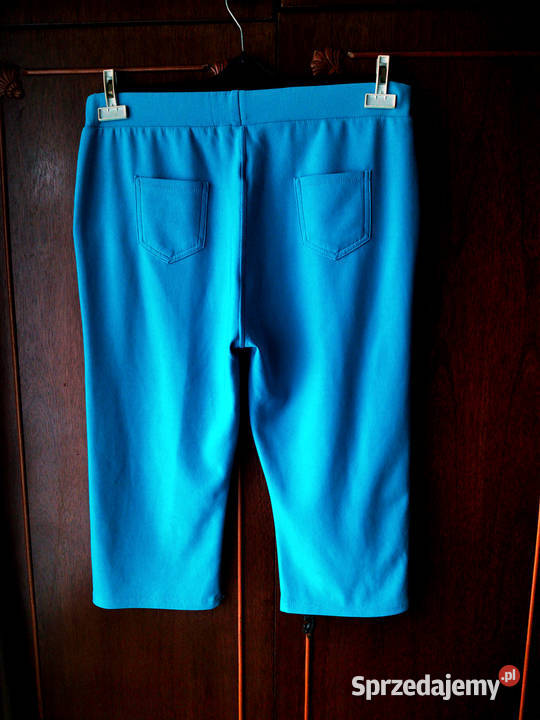 Legginsy damskie 34 kolano jasnoniebieskie Polkowice