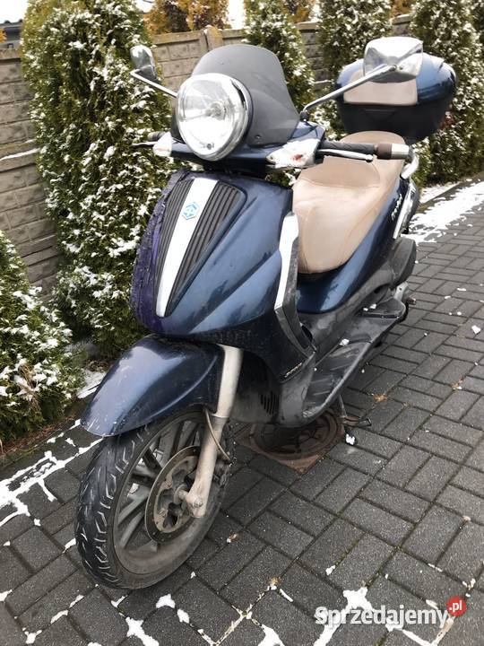 Piaggio Beverly 300 Vespa 300 uszkodzona