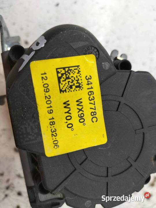 PAS BEZPIECZEŃSTWA PRAWY TYŁ KANAPY Skoda Fabia