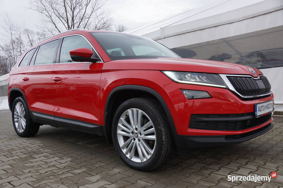 Skoda Kodiaq 20 TDI CR 190 4x4 7osób Webasto LED ABS Nowy Sącz