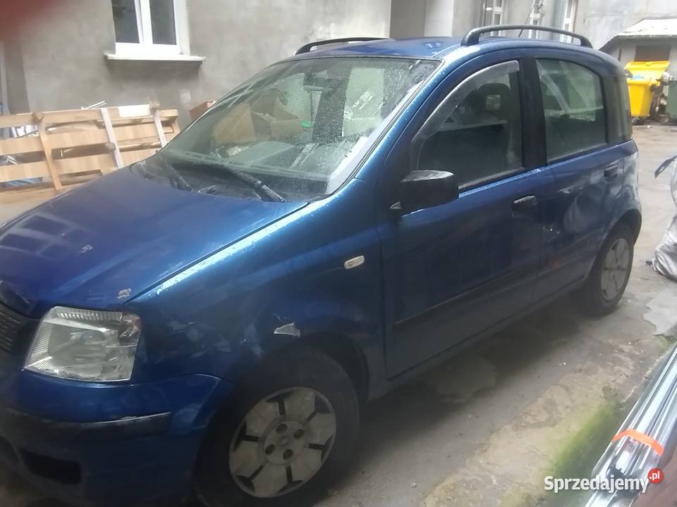 Fiat Panda 2003 uszkodzone łódzkie Łódź