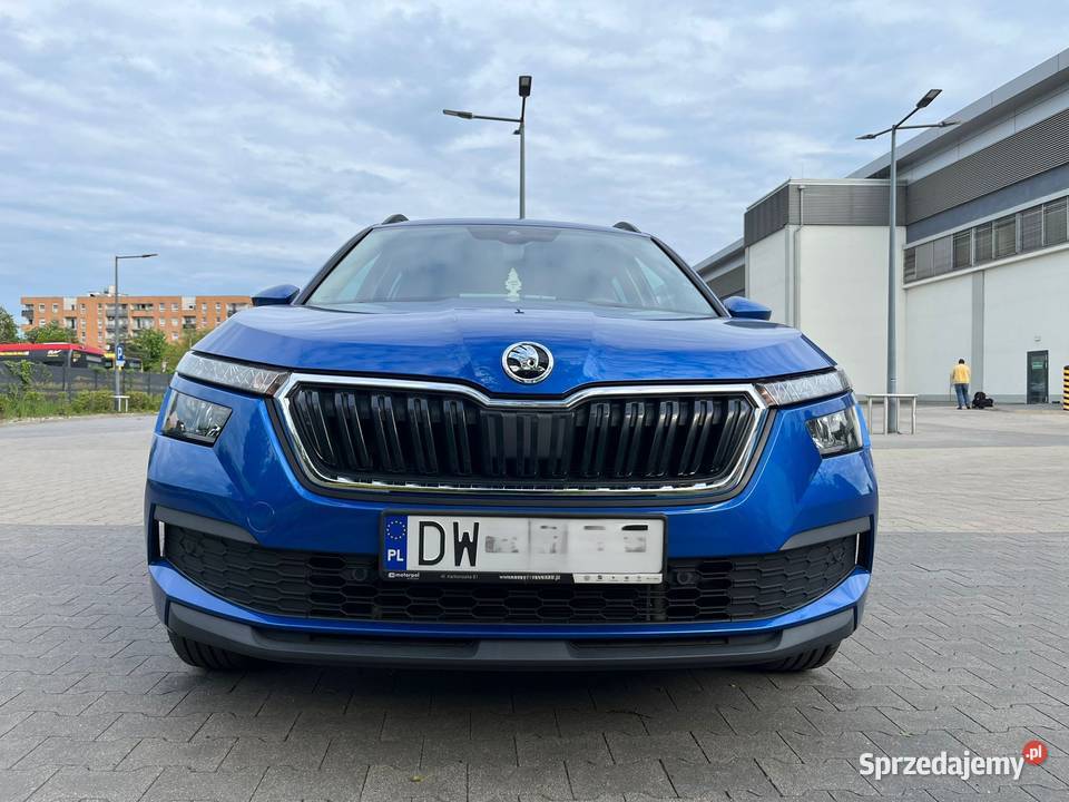 SKODA KAMIQ Pierwszy właściciel mały przebieg dolnośląskie Wrocław sprzedam