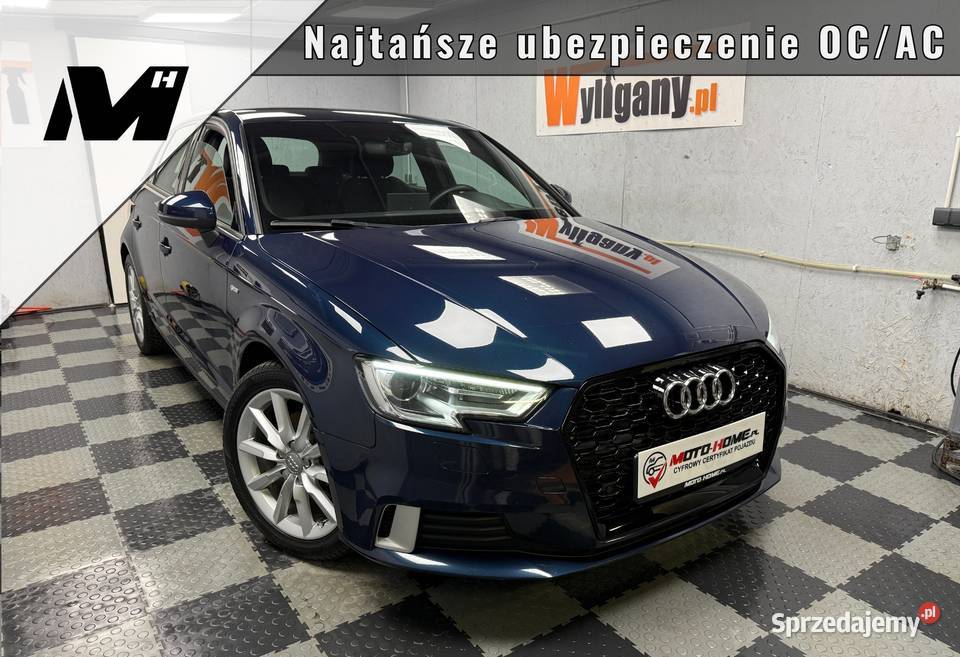 Audi A3 SLINE 16TDI 115 automat 5d GWARANCJ elektryczne lusterka
