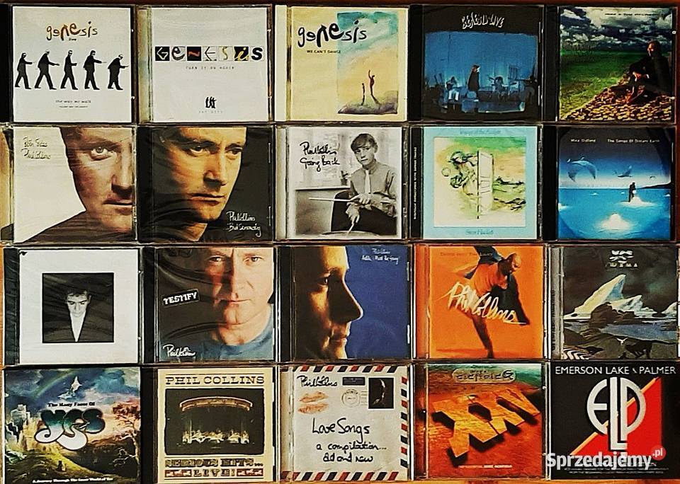 Wspaniały Album CD PHIL COLLINS Album No Jacket Katowice