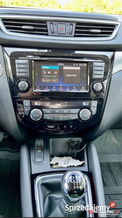 Nissan Qashqai Tekna Salon 1 Wł Serwis ASO 13 wspomaganie kierownicy Qashqai Konstancin-Jeziorna sprzedam