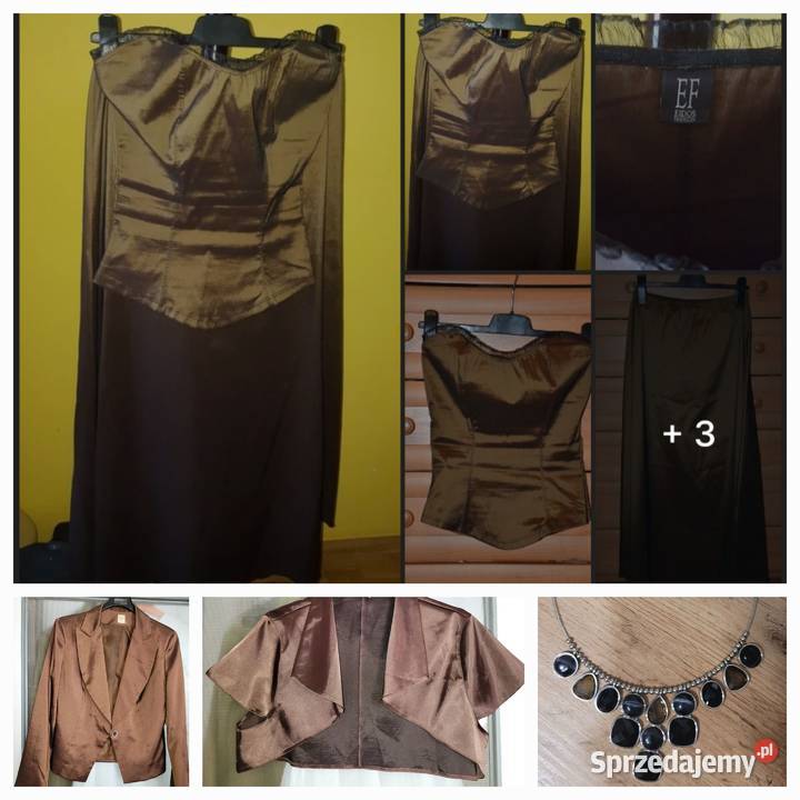 Gorset spódnica naszyjnik plus Rozmiar 38(M) Bydgoszcz sprzedam