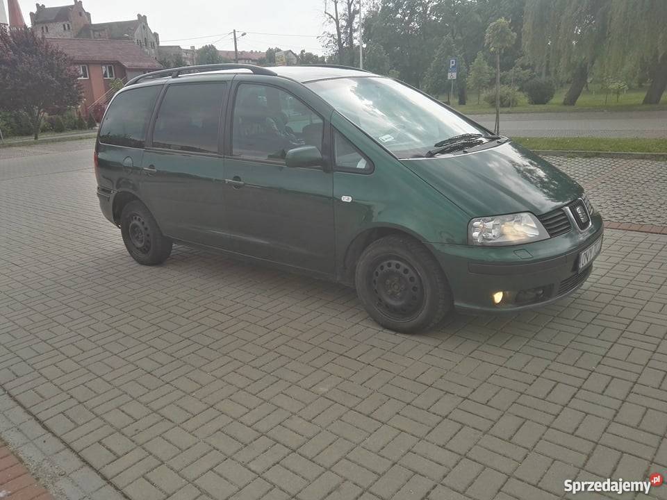 seat alhambra 7 osobowy 19tdi garażowany