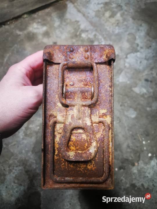 Skrzynka na amunicję mg Kostrzyn nad Odrą