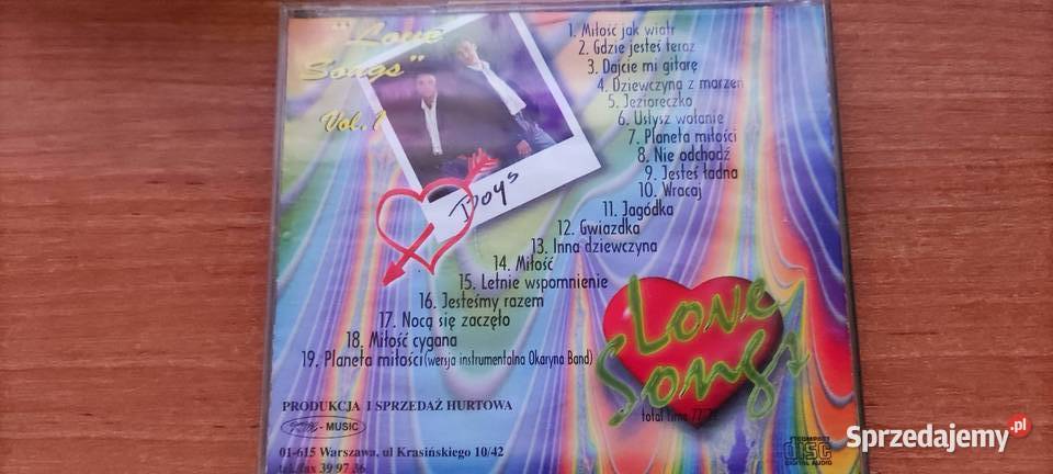 BOYS Love Songs vol 1 1998 Music śląskie Gliwice