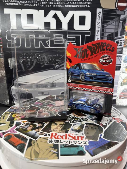 Hot Wheels RLC 1995 Honda Integra Type R Blue Samochody i pojazdy dolnośląskie