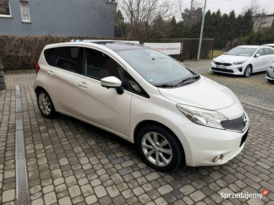 Nissan Note 12 98 Klimatronik Navi Kamera360 nieuszkodzony Orzech