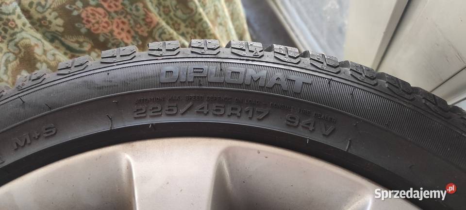 Alufelgi z oponami zimowymi Opel Białobrzegi