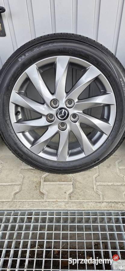 Oryginalne Koła Mazda 3 Mazda 6 R17Opony letnie Jelcz-Laskowice sprzedam