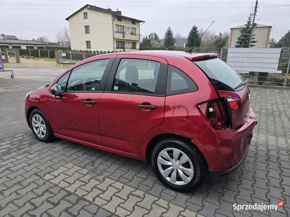 Citroen C3 2011 uszkodzony 51000 Salon polska kurtyny powietrzne Pionki