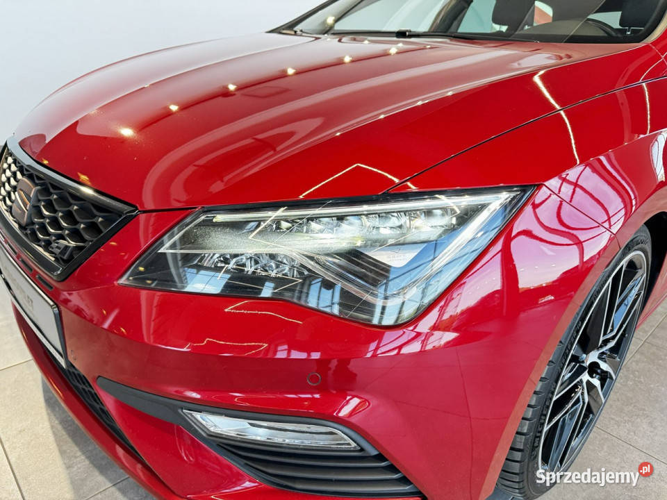 Seat Leon ST Cupra 20TSI 300 DSG 4drive 2019 r czerwony Myślenice