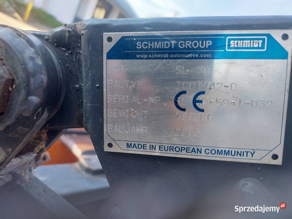 Pług do sniegu schmidt unimog man 4x4 małopolskie Limanowa