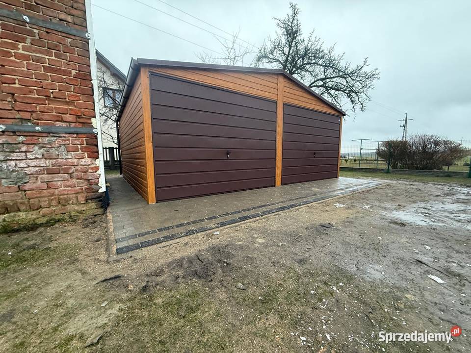 Garaż Blaszany 6x6 7x6 7x7 4x6 3x5 5x5 producent Białystok