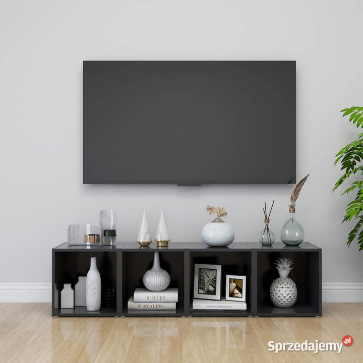 Szafki pod telewizor 2 szare 37x35x37 WM805505 Warszawa