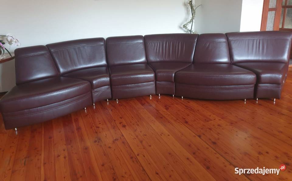 NAROŻNIK ZE SKORY Wrocław