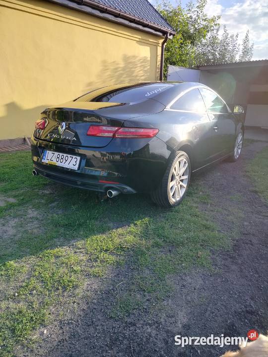 Renault Laguna Coupe 20 dCi 4 Control skóry Rok produkcji 2012 Lubanie