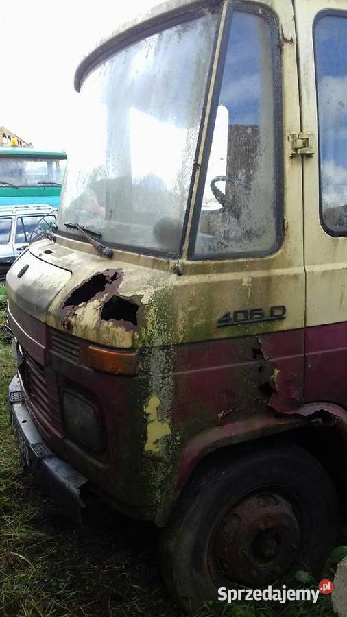 Mercedes406 w całości na części niesprawny 2200cm3 Będzino sprzedam