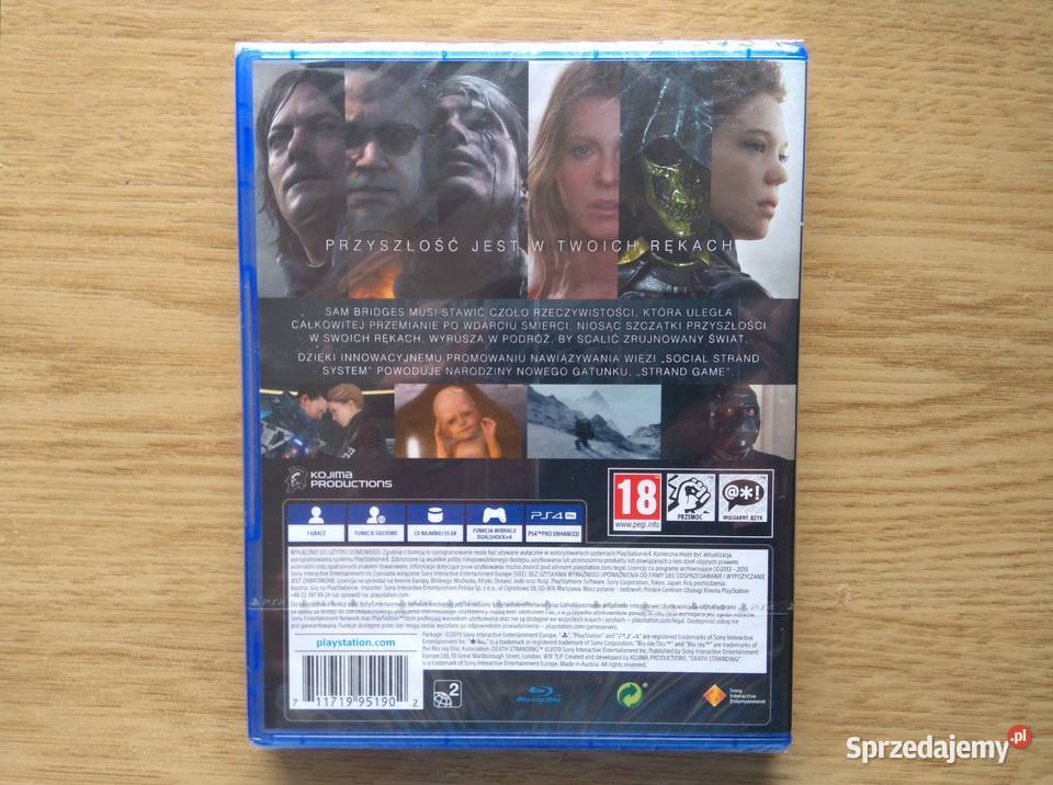 Death Stranding na Playstation 4 4 i 5 nowa w Gry na konsole Gdańsk