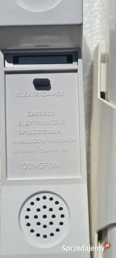 Domofony słuchawka analogowe dolnośląskie Wiśniowa