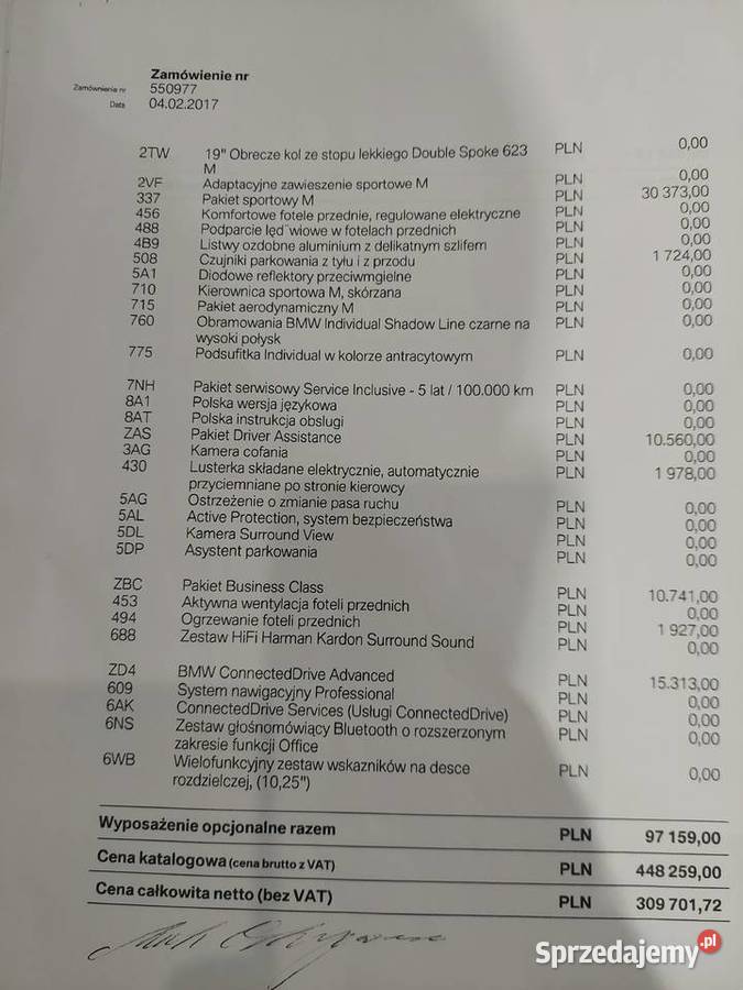 BMW X6 M40 CESJA LEAZINGU X6 Grójec