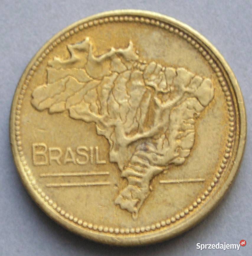 BRAZYLIA 1 CRUZEIRO 1946 MAPA BRAZYLII Łódź sprzedam