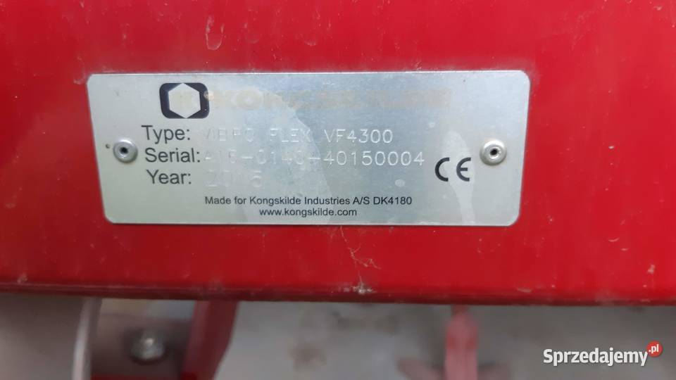 Agregat ścierniskowy gruber Kongskilde VIBRO lubuskie Babimost