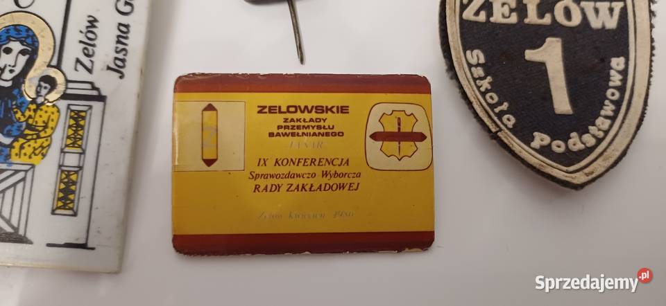 Zelów FANAR pamiątki medal Warszawa