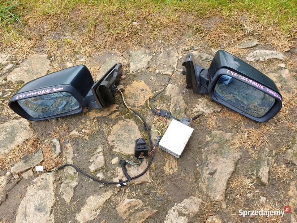 LUSTERKA SKŁADANE KOMPLET BMW E46 LIFT SEDAN osobowe Głogówek