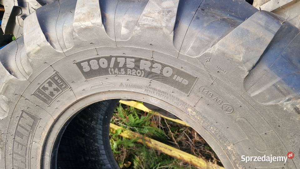 38075r20 145r20 14520 36580r20 37575r20 Michelin warmińsko-mazurskie Nowe Miasto Lubawskie sprzedam