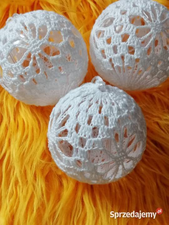 Zestaw 6 sztuk bombek na choinkę 8 średnicy Katowice