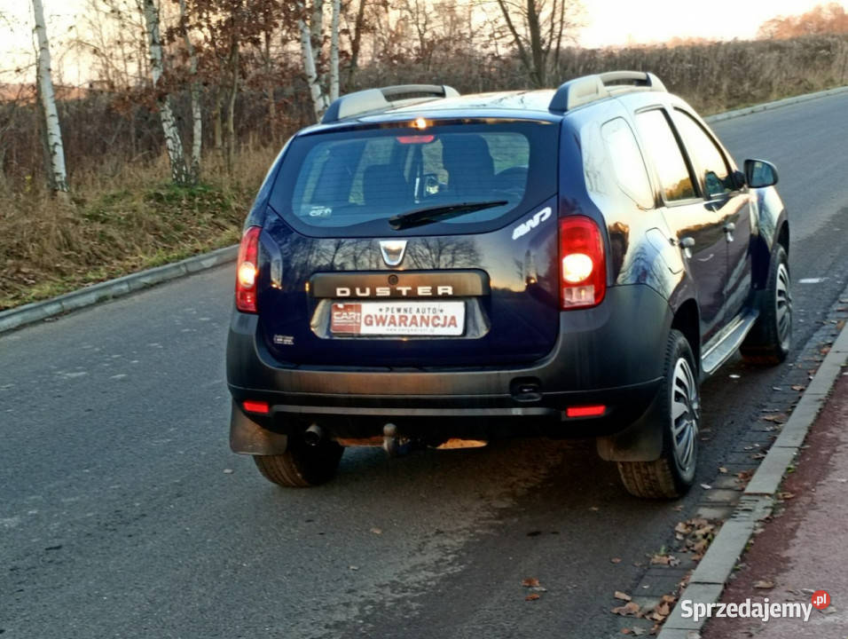 Dacia Duster 4x4 benzyna 16 idealna pod lpg I niebieski Duster Chełm Śląski