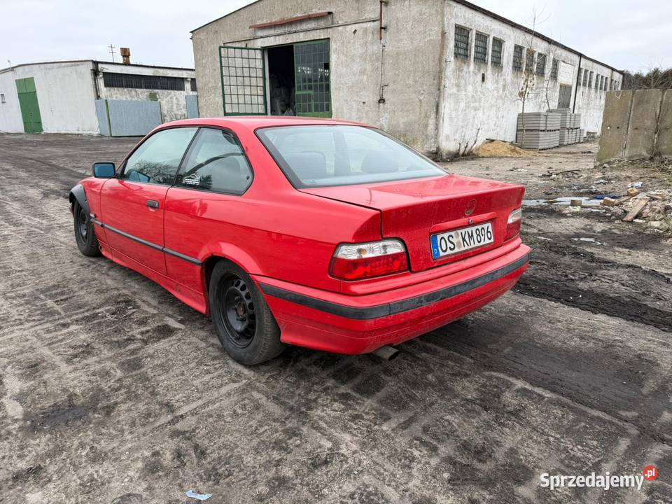 Bmw e36 coupe hellrot 320i ori m52 manual skręt Stargard