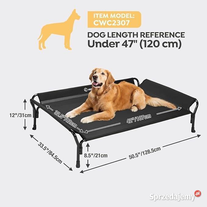 Veehoo legowisko psa czarny 115 x 81 Używane