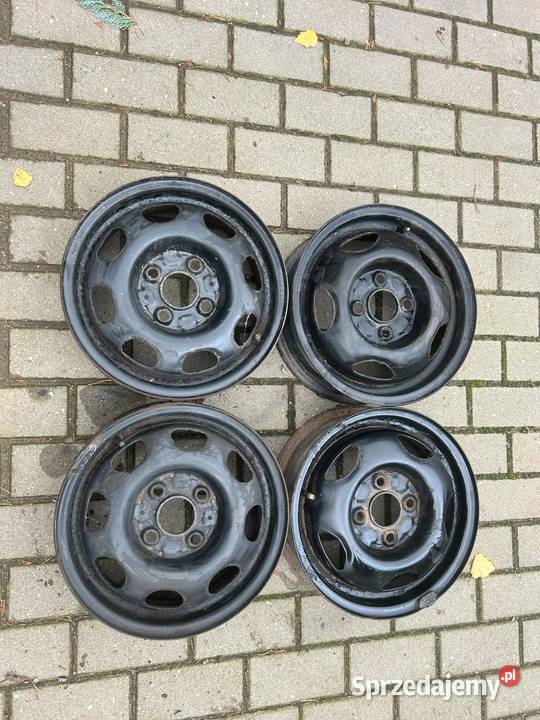 VW Polo 4xFELGI STALOWE 1345J13 4x100mm felga Średnica 13" Gorzów Wielkopolski sprzedam