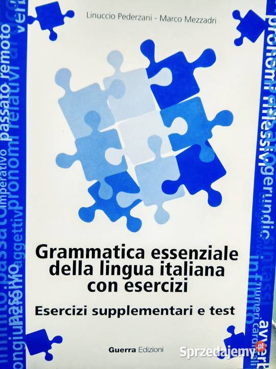 Grammatica essenziale gramatyka włoska z Warszawa