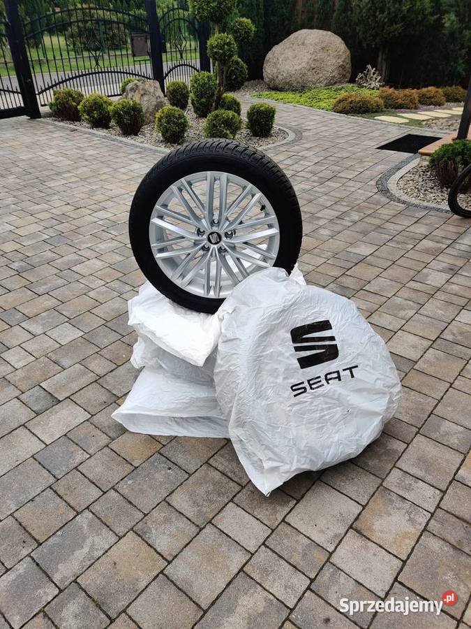 oryginale felgi koła seat opony zimowe 21550 R18 Samochodowe Gliwice