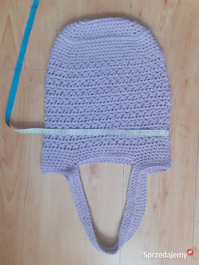 Shopperka na ramię sznurek rękodzieło 62cm mazowieckie Warszawa