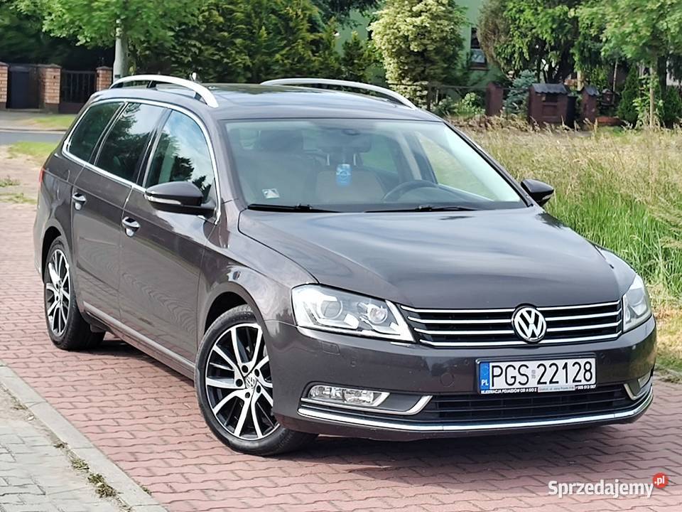 VW PASSAT 20 TDI skóra nawi panorama klimatyzacja