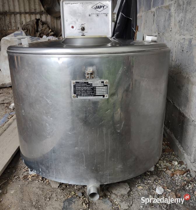 Schładzalnik do mleka 330l Zbiornik na mleko Niechanowo