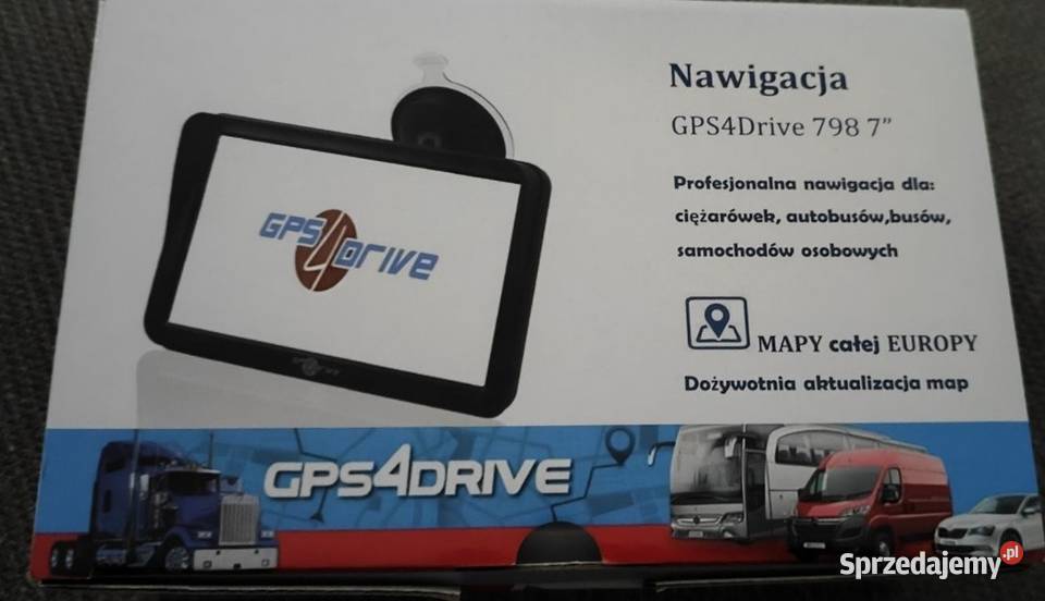 Nawigacja samochodowa GPS4DRIVE 798 Polkowice sprzedam
