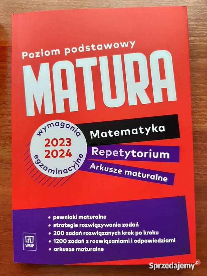 Książki do matury repetytorium lubuskie Skwierzyna