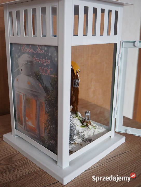 Lampion bożonarodzeniowy ręcznie robiony sprzedam
