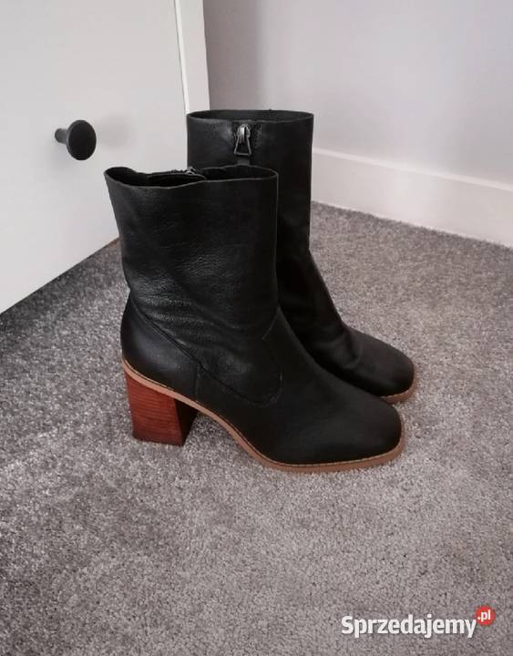 nowe skórzane botki Asos rozmiar 37 Lublin sprzedam